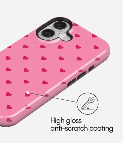 Sweetheart Dot Glossy Armoured Case