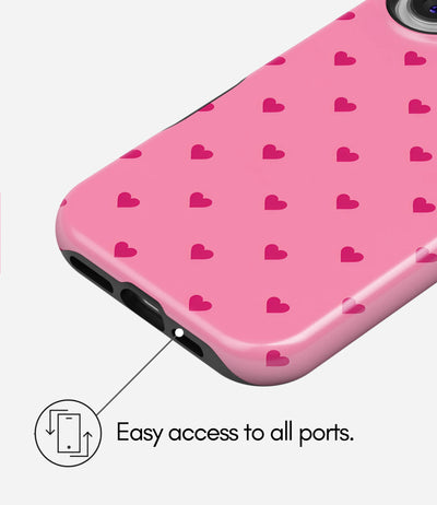 Sweetheart Dot Glossy Armoured Case