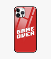Game Over Panda Glass Case for iPhone 15 Pro Max