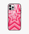 Y2K Starbeat Coral Metal Case for iPhone 14 Pro Max