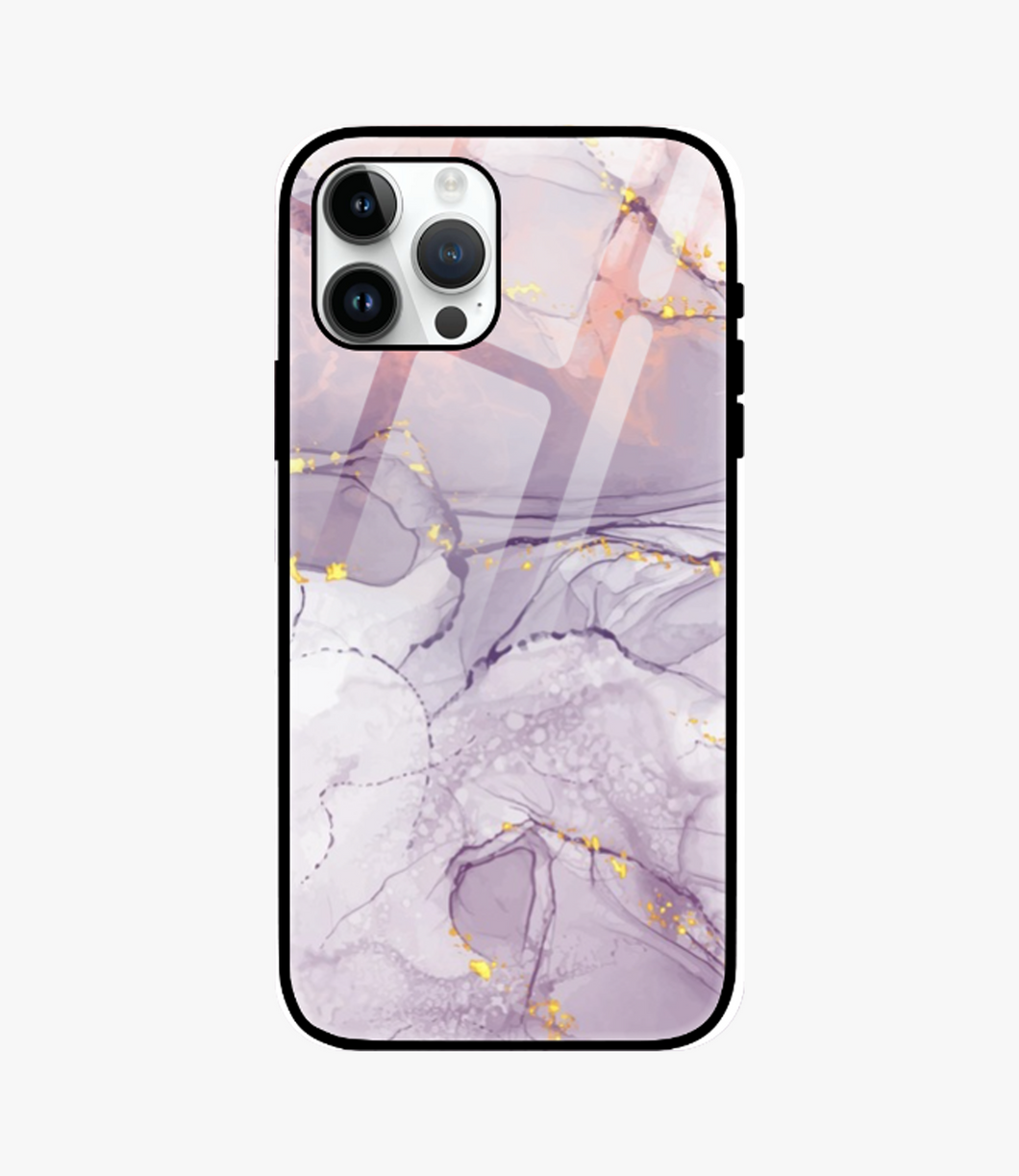 Venus Marble Glass Case for iPhone 15 Pro