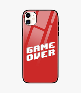 Game Over Glass Case for iPhone 11