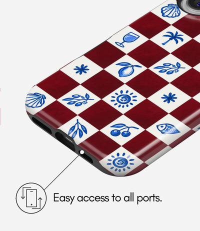 Cherry Coast Glossy Armoured Case