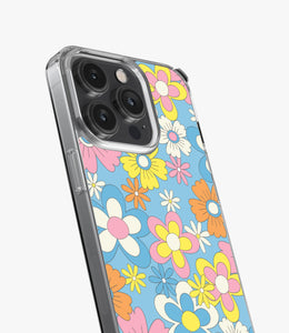 Hippie Flowers Floral Silicone Case