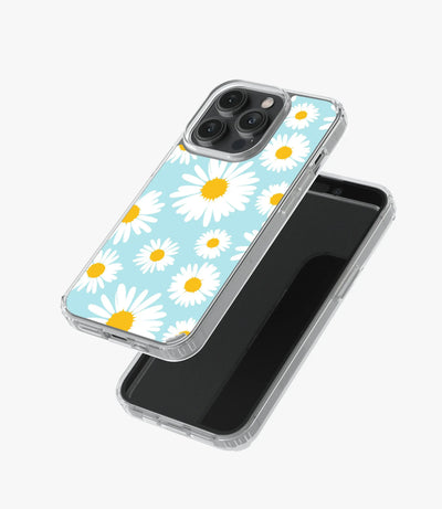 Retro Daisy Floral Silicone Case