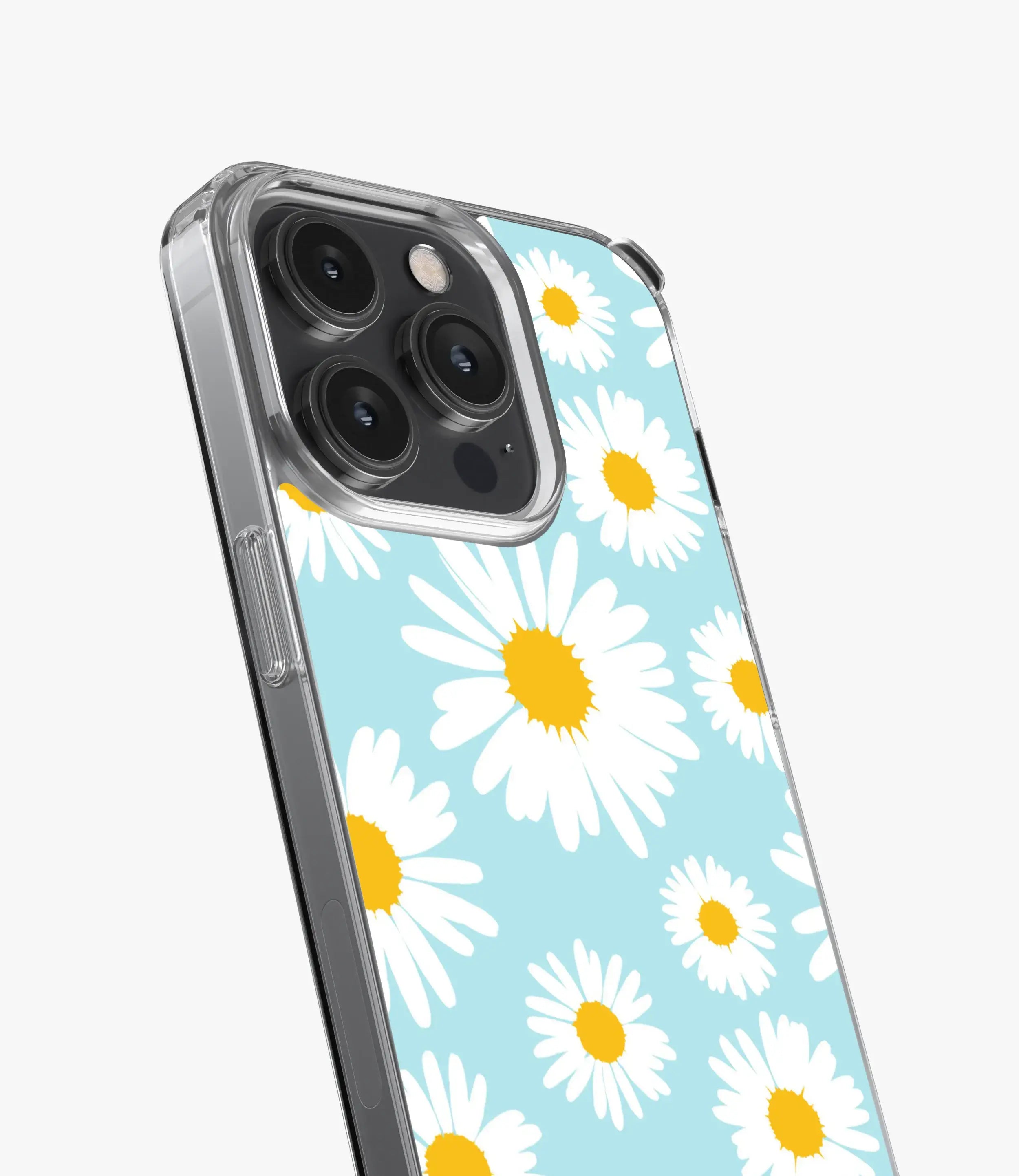 Retro Daisy Floral Silicone Case