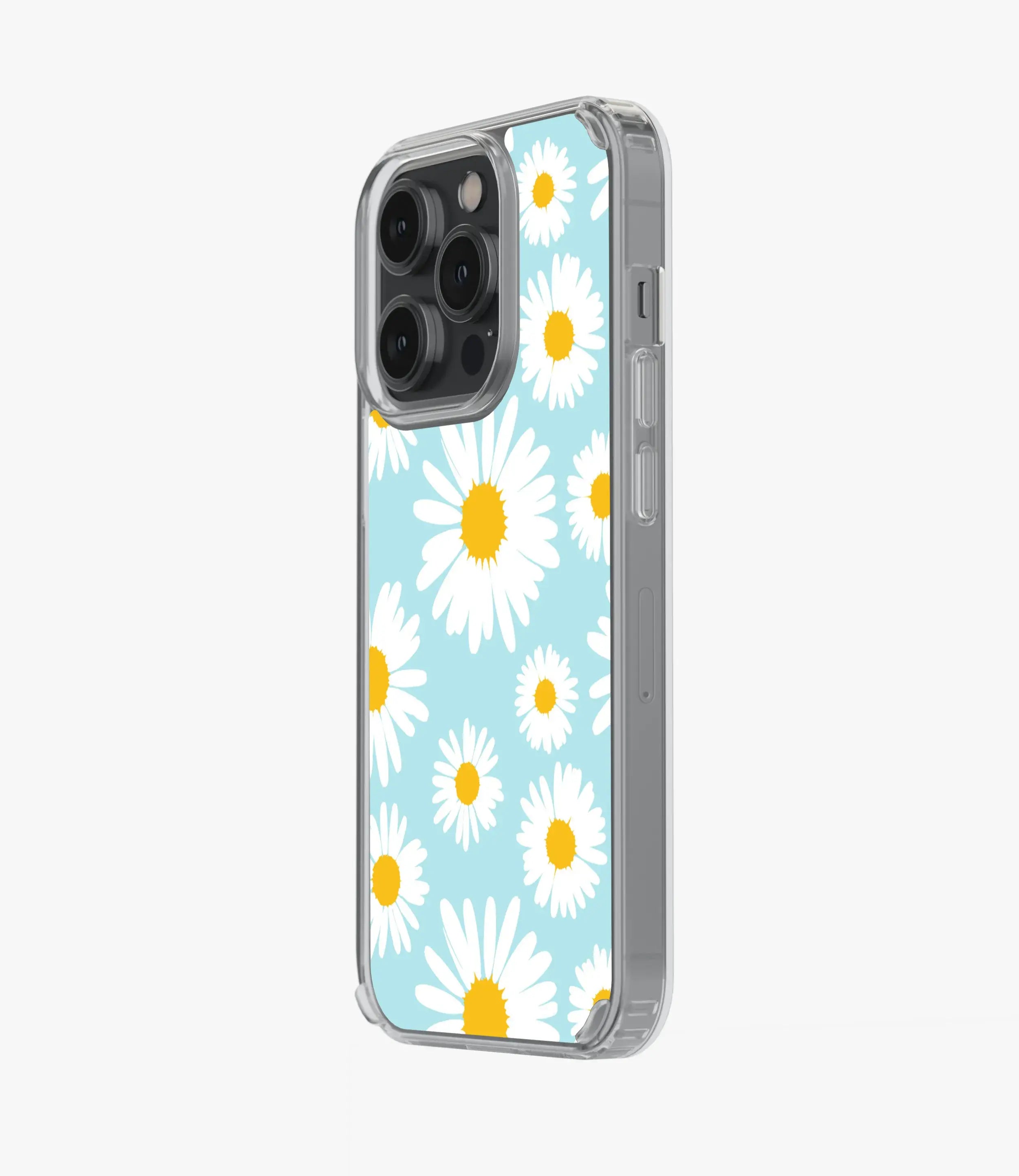 Retro Daisy Floral Silicone Case