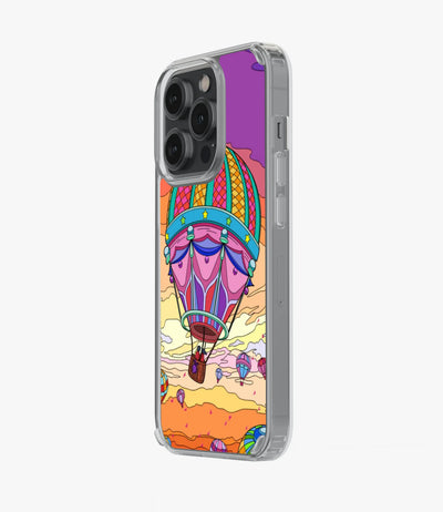 Couple In Hot Air Balloon Silicone Case