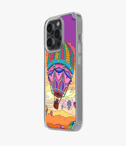Couple In Hot Air Balloon Silicone Case
