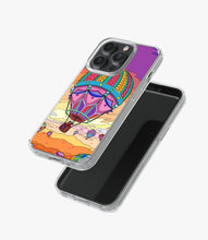 Load image into Gallery viewer, Couple In Hot Air Balloon Silicone Case
