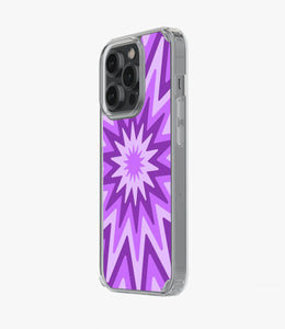Purple Horizontal Retro Silicone Case