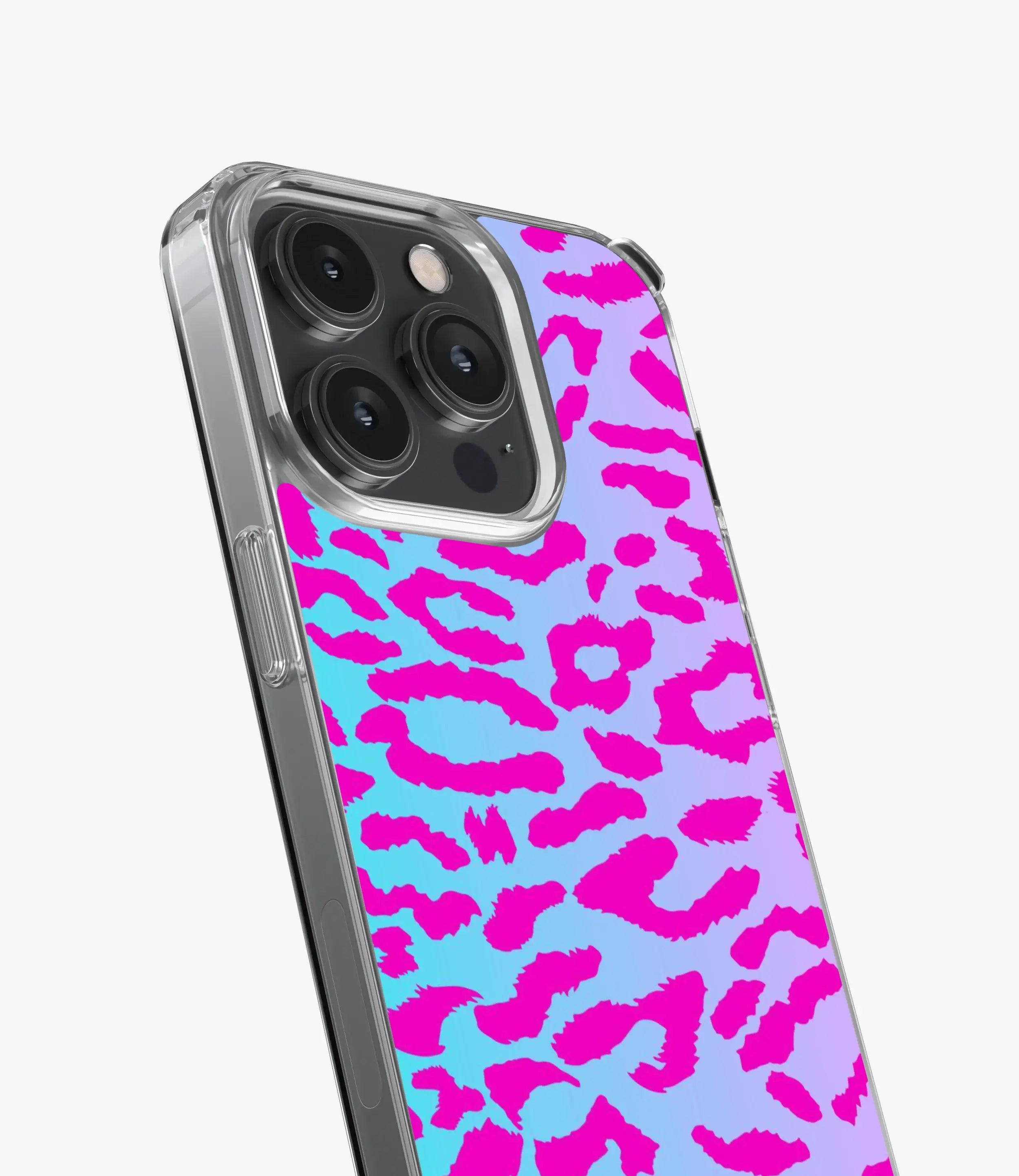Multicolor Leopard Print Silicone Case
