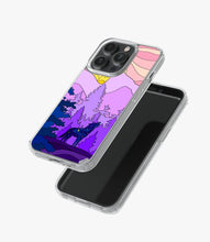 Load image into Gallery viewer, Glittering Wolf In Jungle Silicone Case
