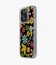 Load image into Gallery viewer, Groovy Hippie Floral Silicone Case
