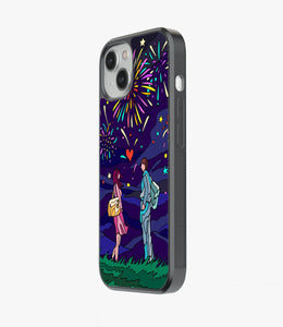 Fireworks & Love Glass Case