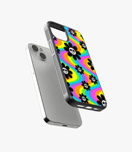 Load image into Gallery viewer, Psychedelic Skull Smiley Glass Case
