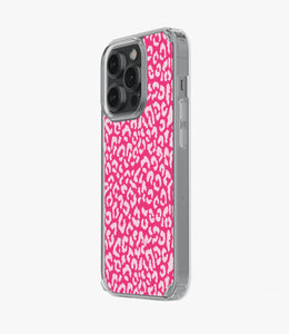 Leopard Print Pink Silicone Case