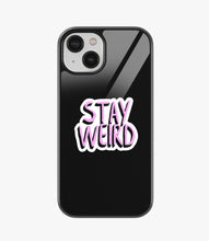 Load image into Gallery viewer, Stay Weird Glass Case
