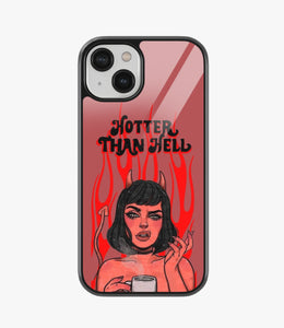 Hotter Than Hell Glass Case