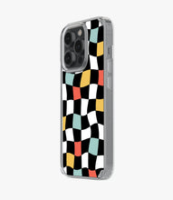 Load image into Gallery viewer, Colorful Wavy Checkered Silicone Case
