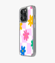 Load image into Gallery viewer, Cute Hippie &amp; Groovy Checkered Silicone Case

