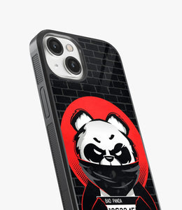 Bad Panda Glass Case