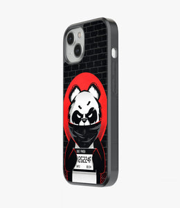 Bad Panda Glass Case