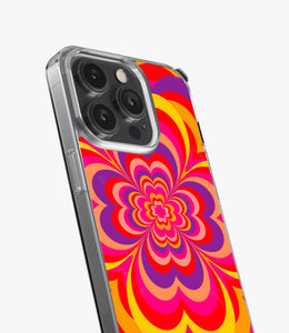 Trippy Flower Swirl Silicone Case