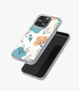 Leaf Line Floral Silicone Case