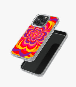 Trippy Flower Swirl Silicone Case