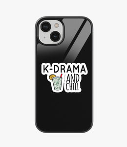K-Drama And Chill Glass Case