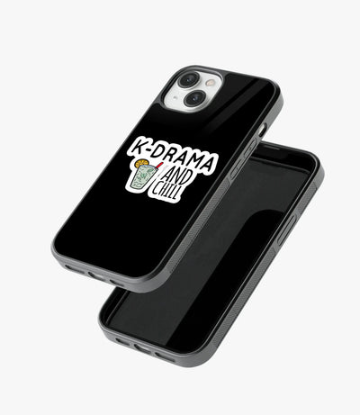 K-Drama And Chill Glass Case