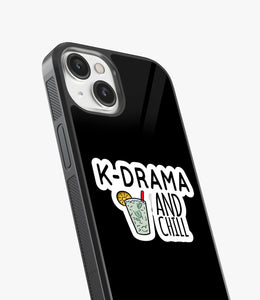 K-Drama And Chill Glass Case