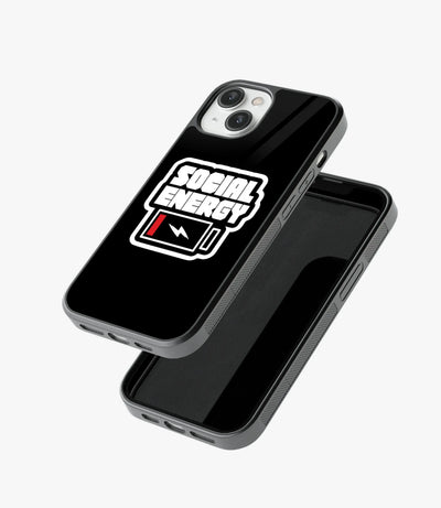 Social Energy Low Glass Case