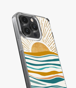 Sun & Sea Gold Silicone Case
