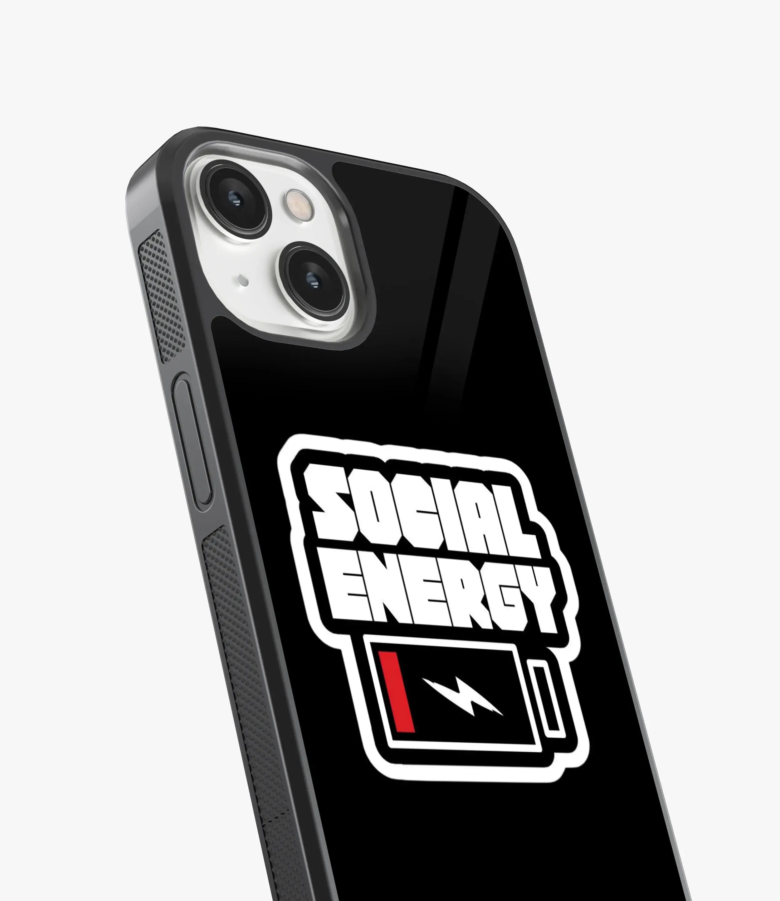 Social Energy Low Glass Case