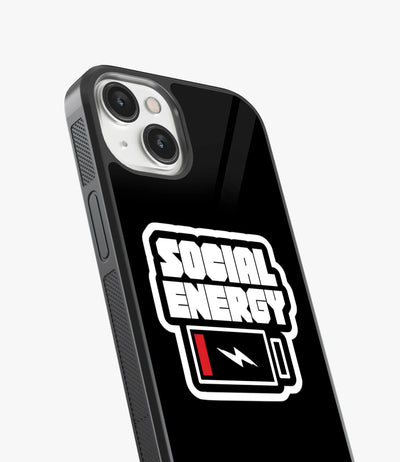Social Energy Low Glass Case