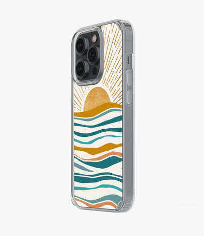 Sun & Sea Gold Silicone Case