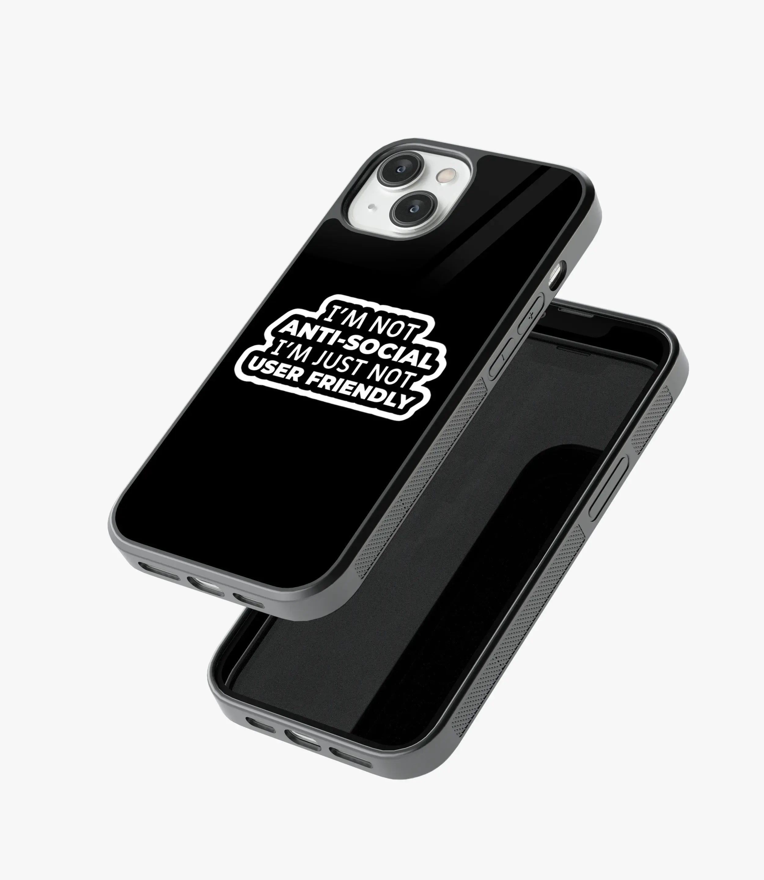 User Friendly Anti Social Glass Case