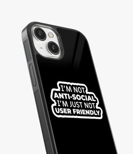 User Friendly Anti Social Glass Case