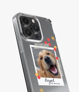Sweet Boy Bagel Aesthetic Polaroid Case