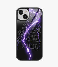 Load image into Gallery viewer, Lightning Anti Social Glass Case
