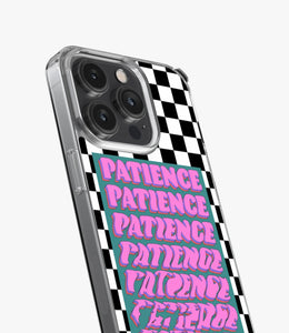 Melting Patience Checkered Silicone Case