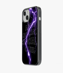 Lightning Anti Social Glass Case