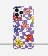 Load image into Gallery viewer, 70s Style Retro Checkered Case
