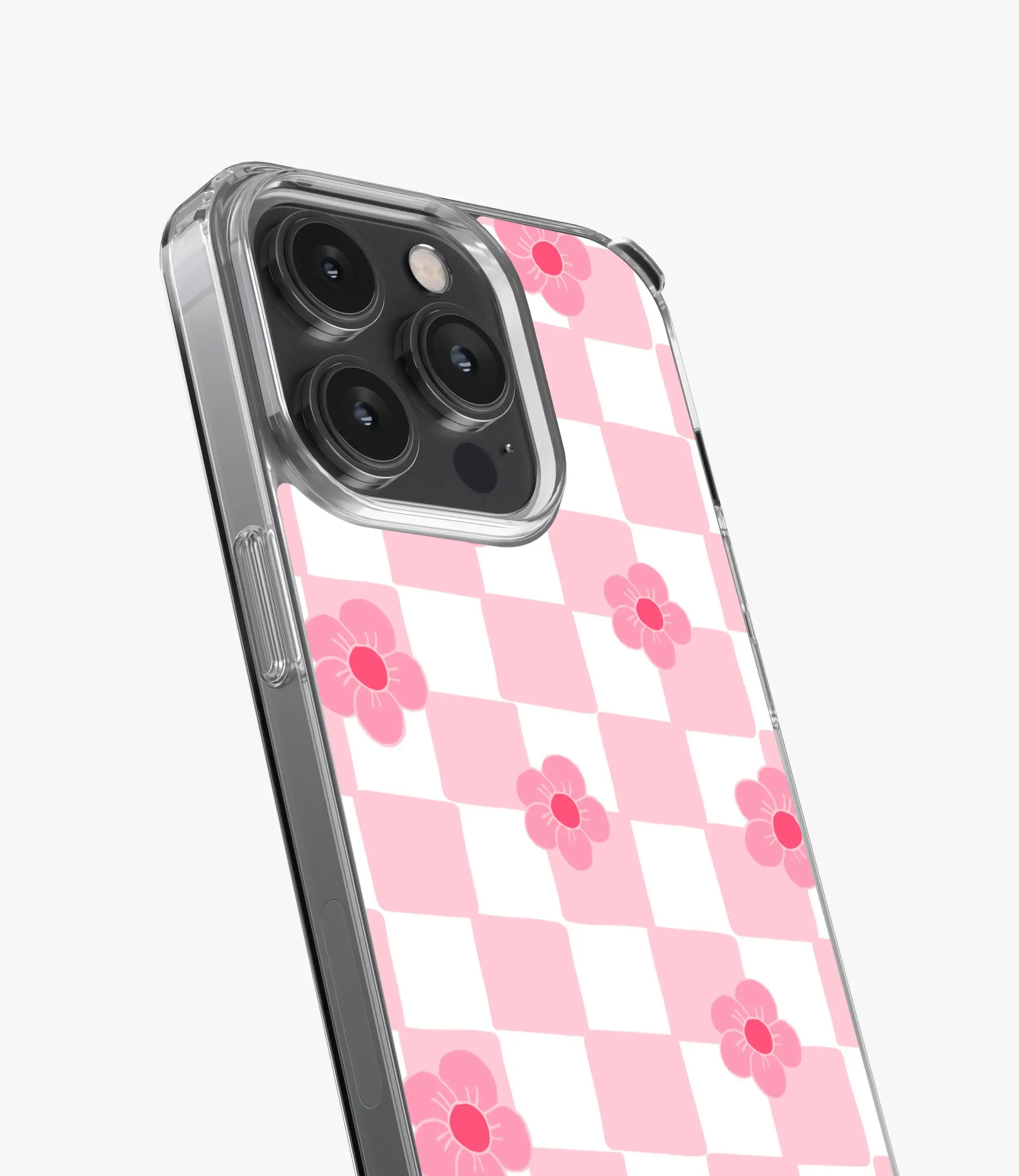 Winter Wonderland Checkered Silicone Case
