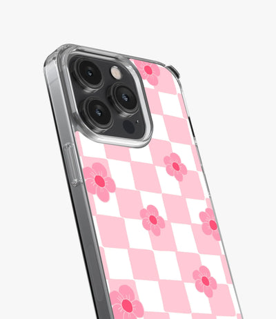 Winter Wonderland Checkered Silicone Case