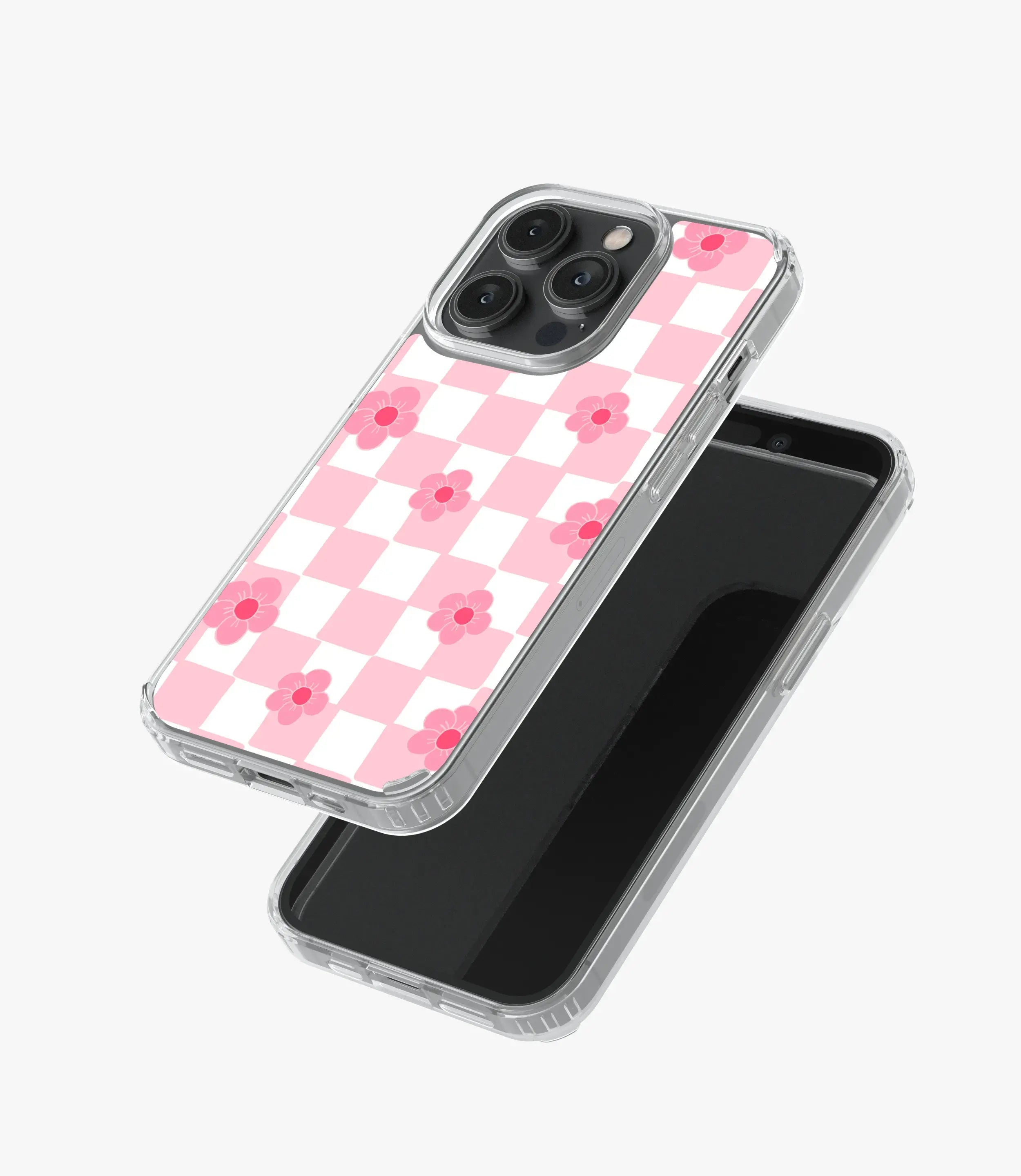 Winter Wonderland Checkered Silicone Case