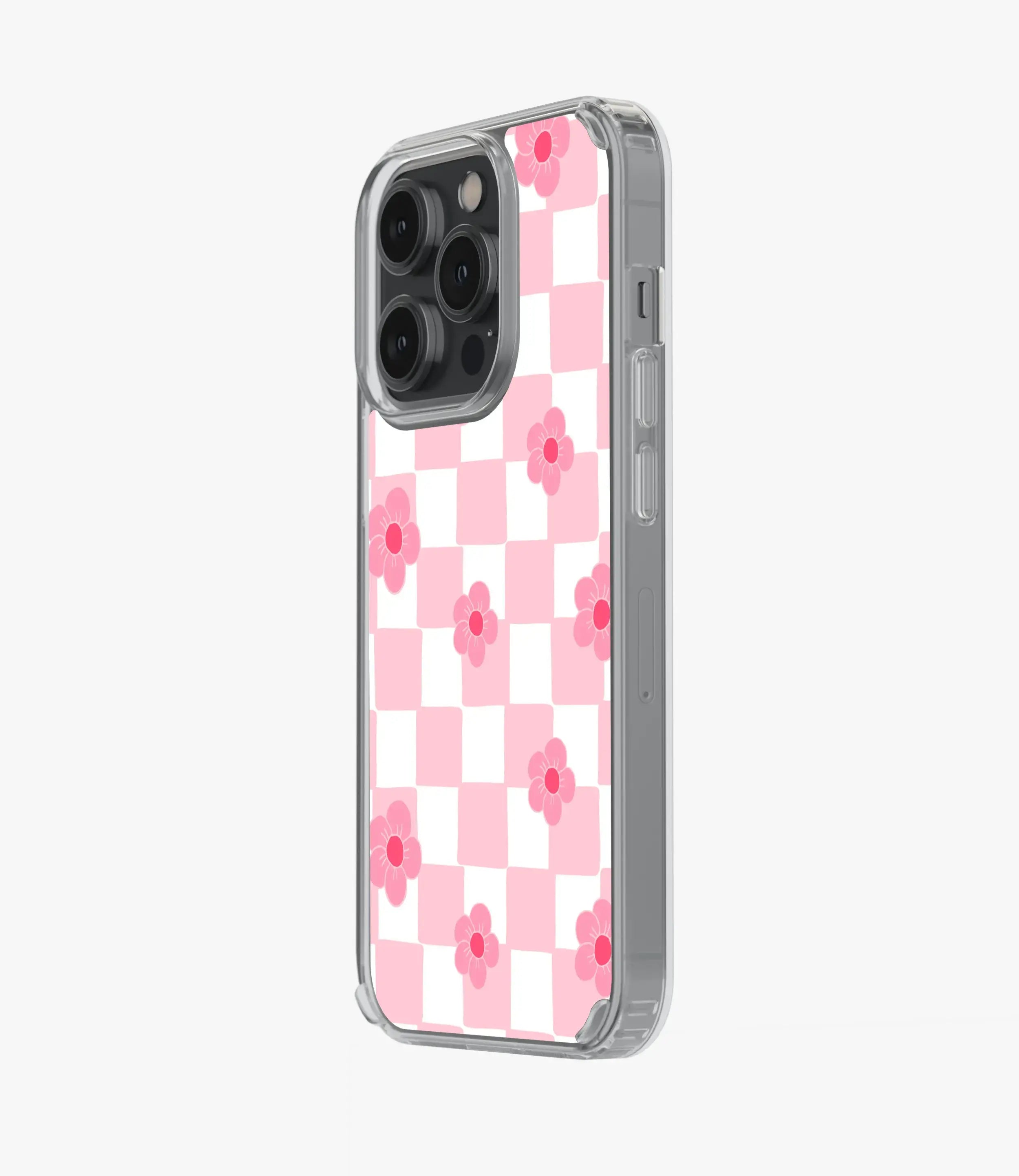 Winter Wonderland Checkered Silicone Case