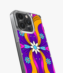 Psychedelic Hippie Pattern Silicone Case